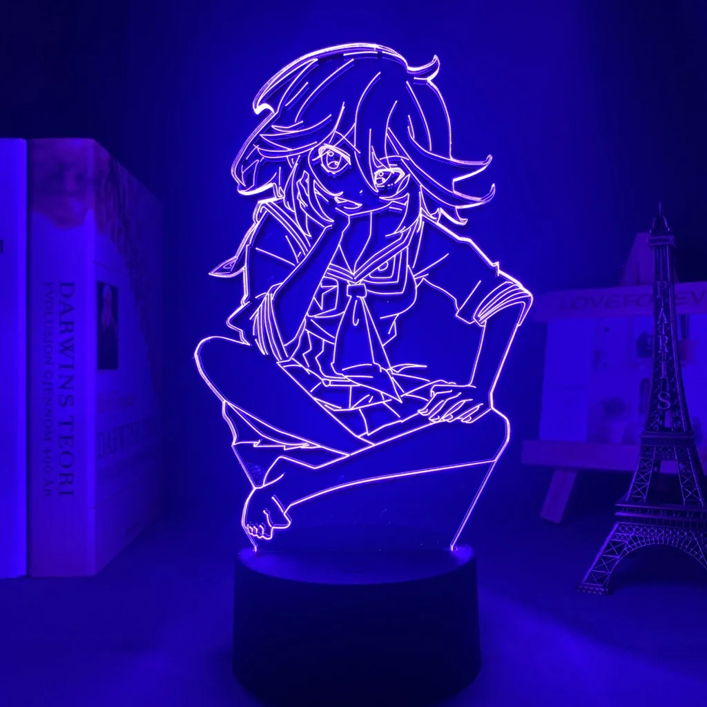 

Акриловый светодиодный ночник, аниме Kill La Kill, Ryuko Matoi, для спальни, декоративный светильник, подарок на день рождения, светильник ильник для м...