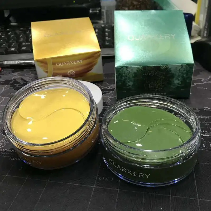 

QUARXERY Golden Eye Mask Anti Aging Collagen Eye Patch Anti Dark Circles Wrinkle Moisturizing Eye Care New Arrival