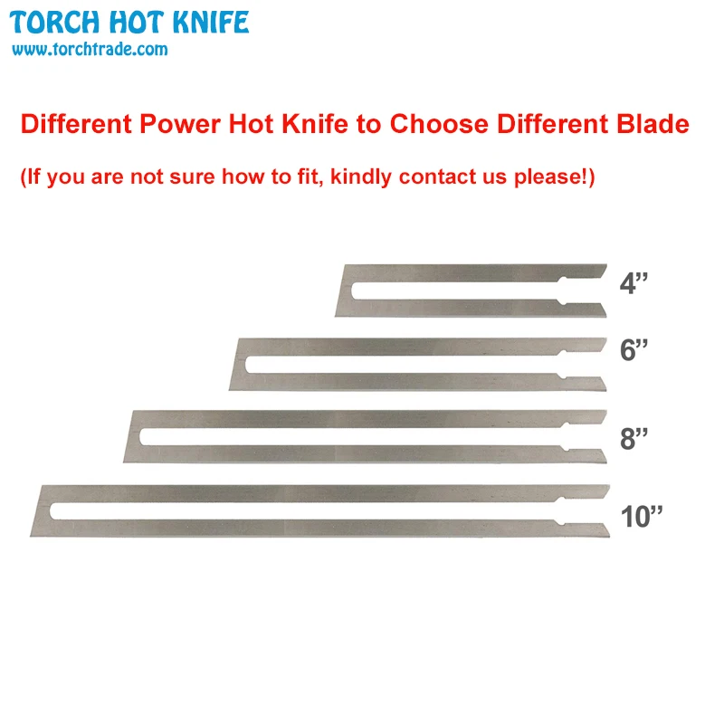 Электрический горячий нож с лезвием из никель хромированного сплава 5/10/15/20/25 см 1