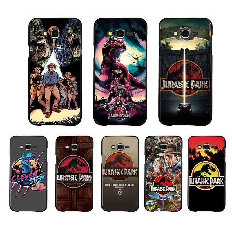 Мягкий чехол для телефона NBDRUICAI с изображением Юрского периода на заказ Samsung Galaxy J7