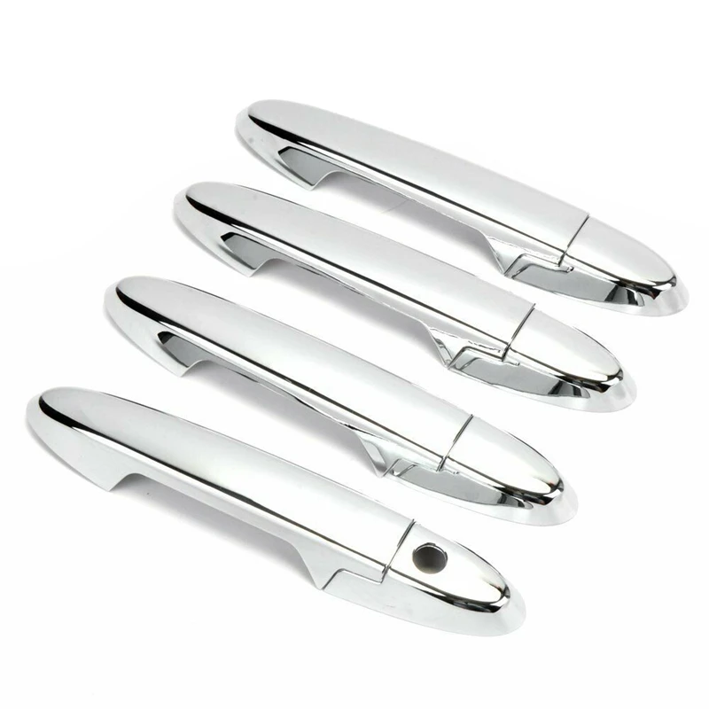 

Хромовая автомобильная пленка снаружи боковой протектор дверной ручки Накладка для Honda CITY 2015-2020