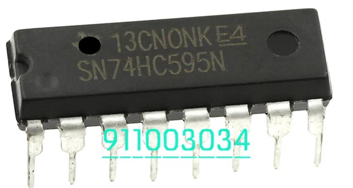 

10 шт. sn74hc595n dip16 sn74hc595