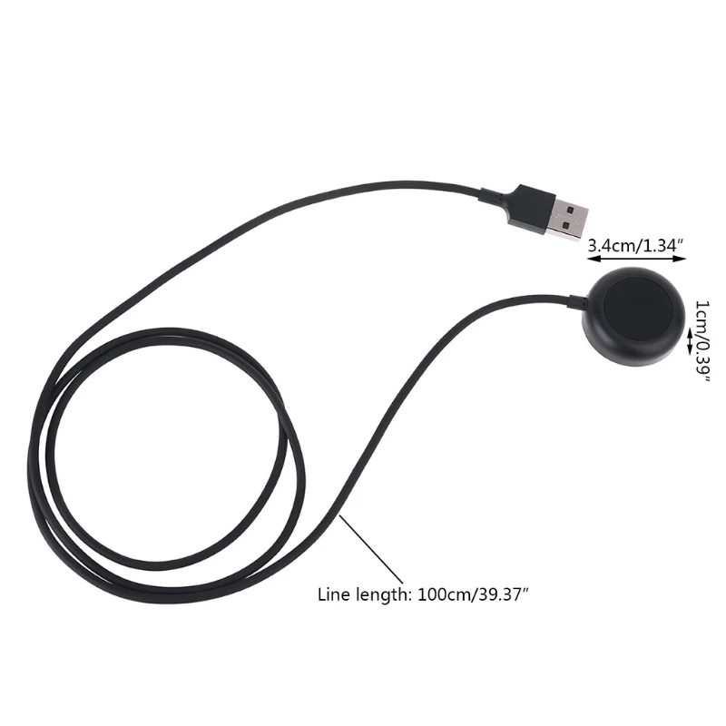 

Wireless Fast Charging Cable For Samsung- Galaxy- Watch 3 Active 123 Sports Watch USB Power Supply Cradle Adapter