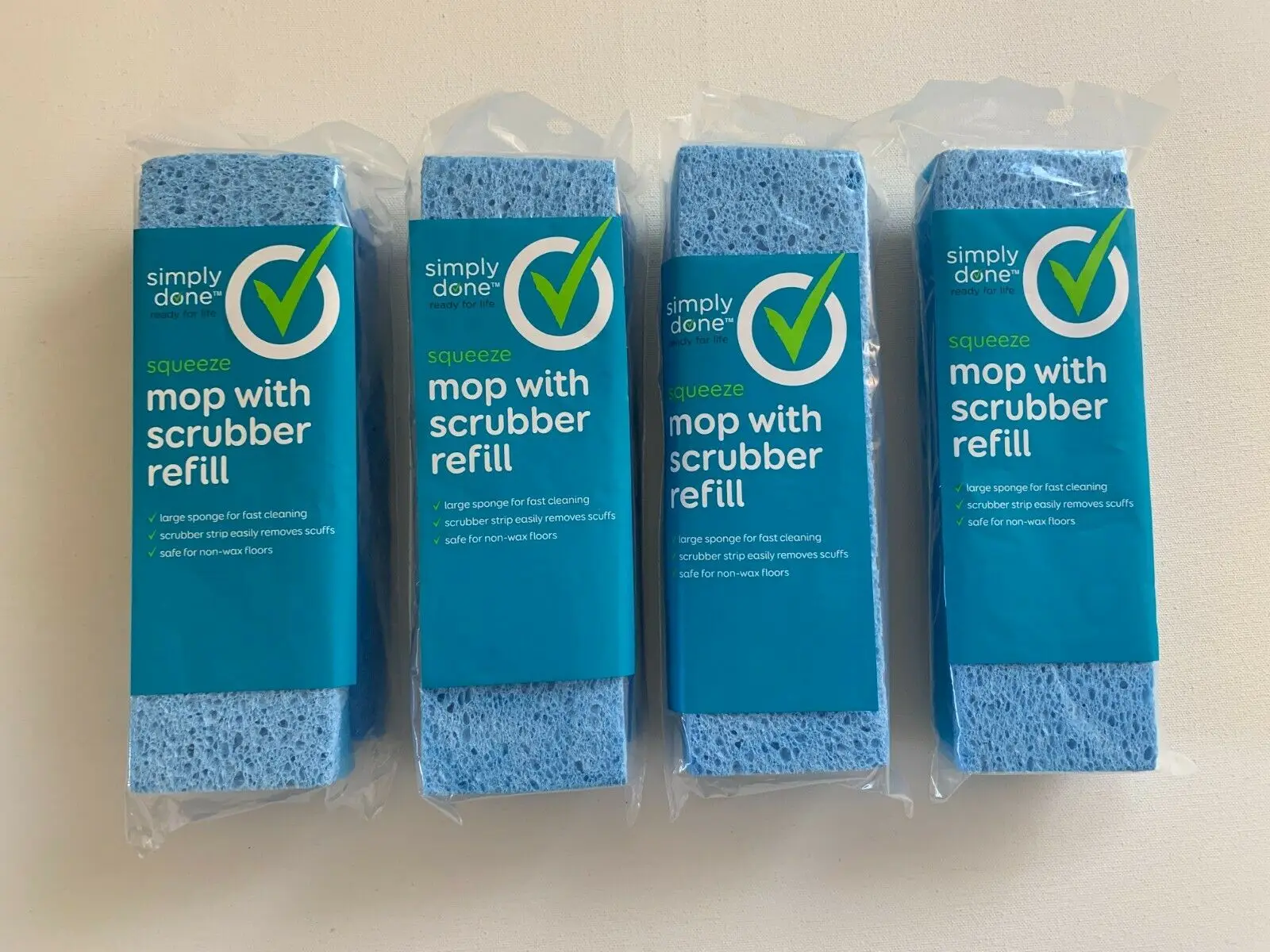 

4 шт., швабра с насадками