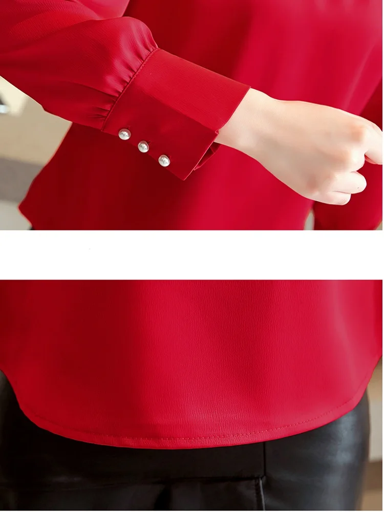 

blusas mujer de moda 2021 long sleeve women shirts womens tops and blouses chiffon blouse shirt feminina plus size tops 1418 45