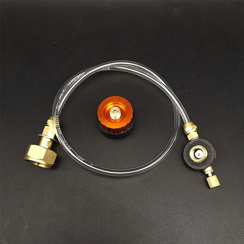 

1 PC Outdoor Camping Gas Stove Propane Refill Adapter Tank Coupler Adaptor Gas Charging Accessories