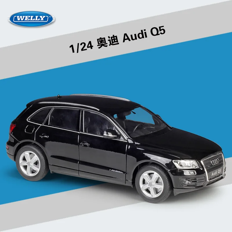 Welly 1:24 Audi Q5 SUV сплав модель автомобиля Diecasts & Toy транспортные средства собирают
