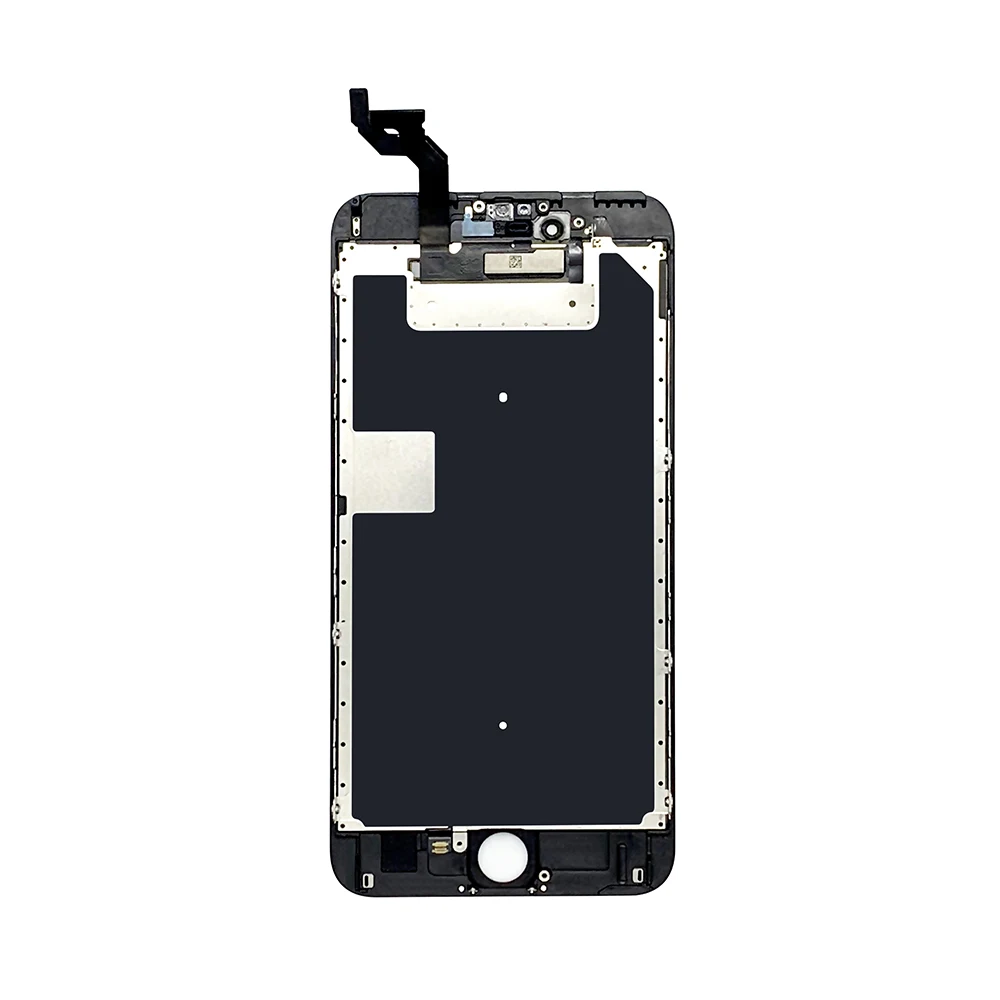 Pantalla LCD para m&oacute;vil, repuesto de digitalizador de pantalla t&aacute;ctil con placa trasera, para Apple iPhone 6plus, 6s plus, 7plus, 8plus, 5 uds.-2