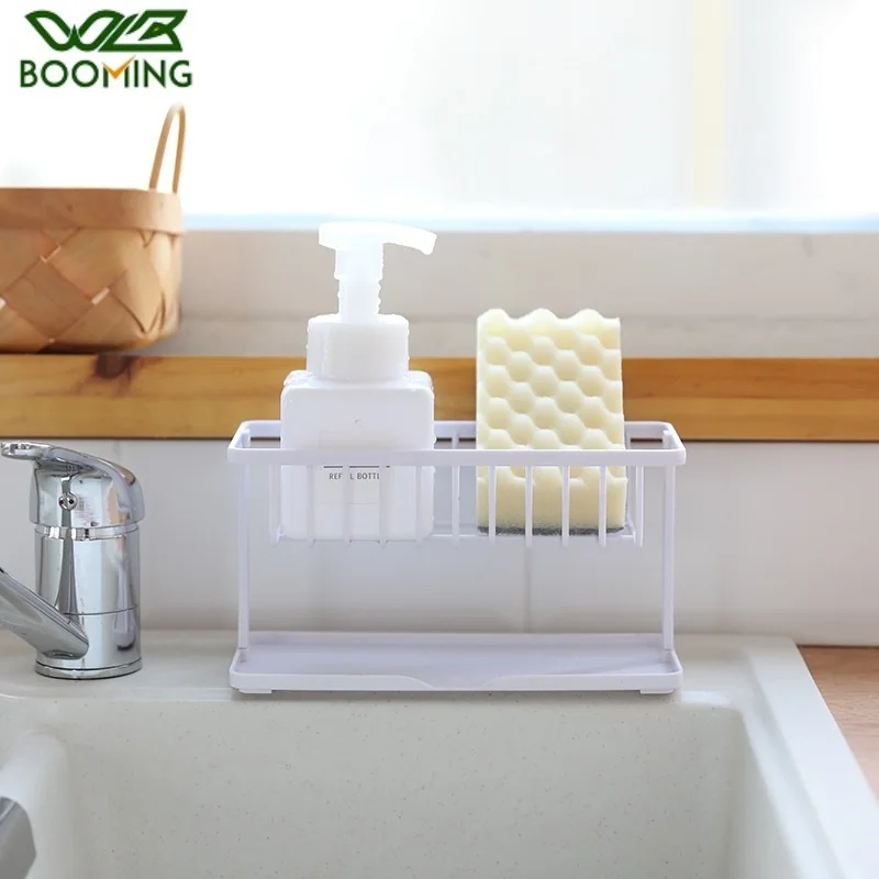 WBBOOMING кухонная ванная комната двойная губка сливная стойка для хранения Бытовая