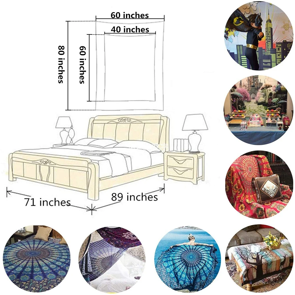 Arte para interiores, decoraci&oacute;n surrealista, con tapices, mujeres hermosas-1