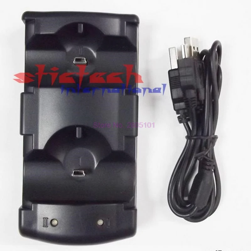 

by dhl or ems 100 pieces high quality Dual Charging USB Powered Dock Charger for PlayStation 3 for Sony for PS3 Controller