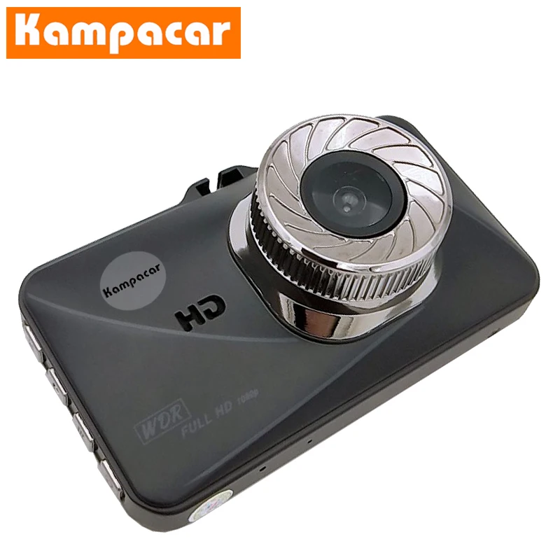 Автомобильный видеорегистратор Kampacar, 3 дюйма, камера s, фронтальная линза, видео рекордер, видеорегистратор, авто регистратор, мини видеорегистратор, видеокамера HD 1080 P, регистратор, камера