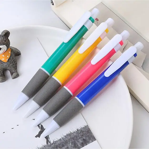 4 шт./лот модные яркие цвета пресс шариковая ручка милые шариковые ручки