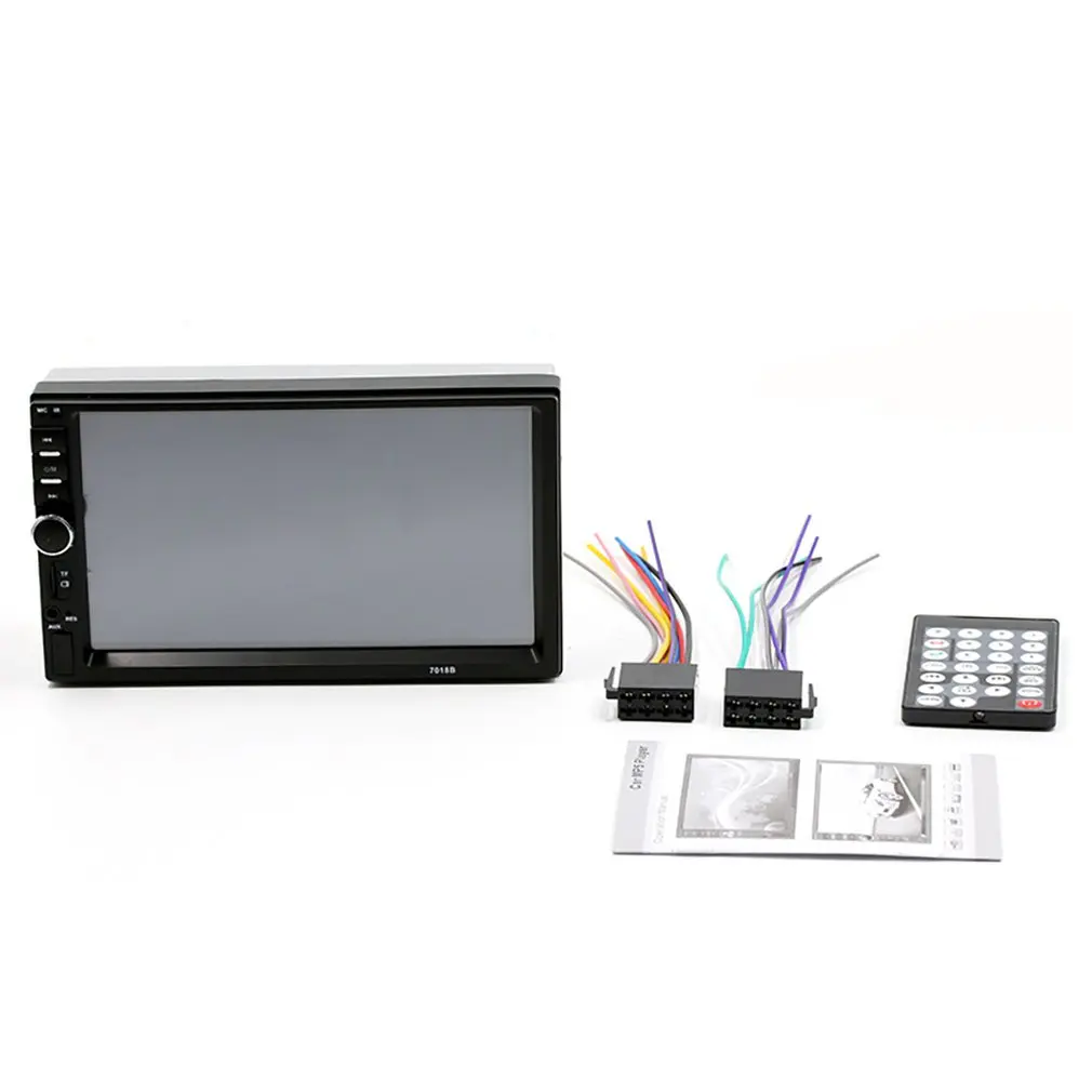 7 дюймов 2 Дина fndroid Mp3 Mp4 Mp5 плеер 7018b Android автомобильный радиоприемник Fm модулятор аудио передатчик стерео Bluetooth приемник авто усилитель CD-плеер