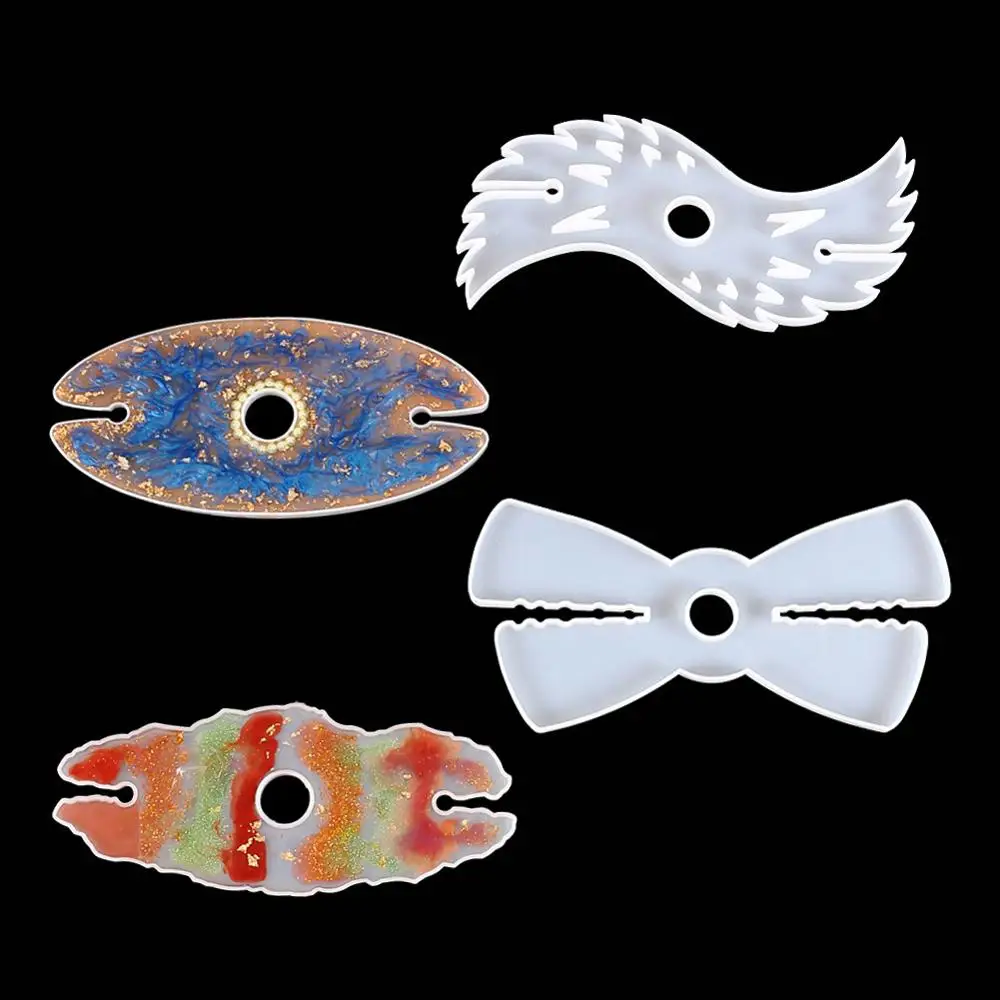 Полимерная подставка для вина силиконовая форма неправильной формы красного