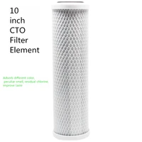 1 pack 5 micron 10 x 2 5 carbon block filter element cartridge replacement for cto carbon sediment water purifier accessory