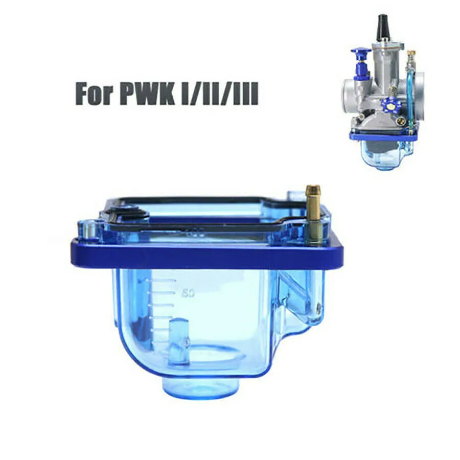 

Transparent Carburetor Bottom Float Bowl Comp Chamber Oil Cup Plastic Shell Fit For PWK I/II/III