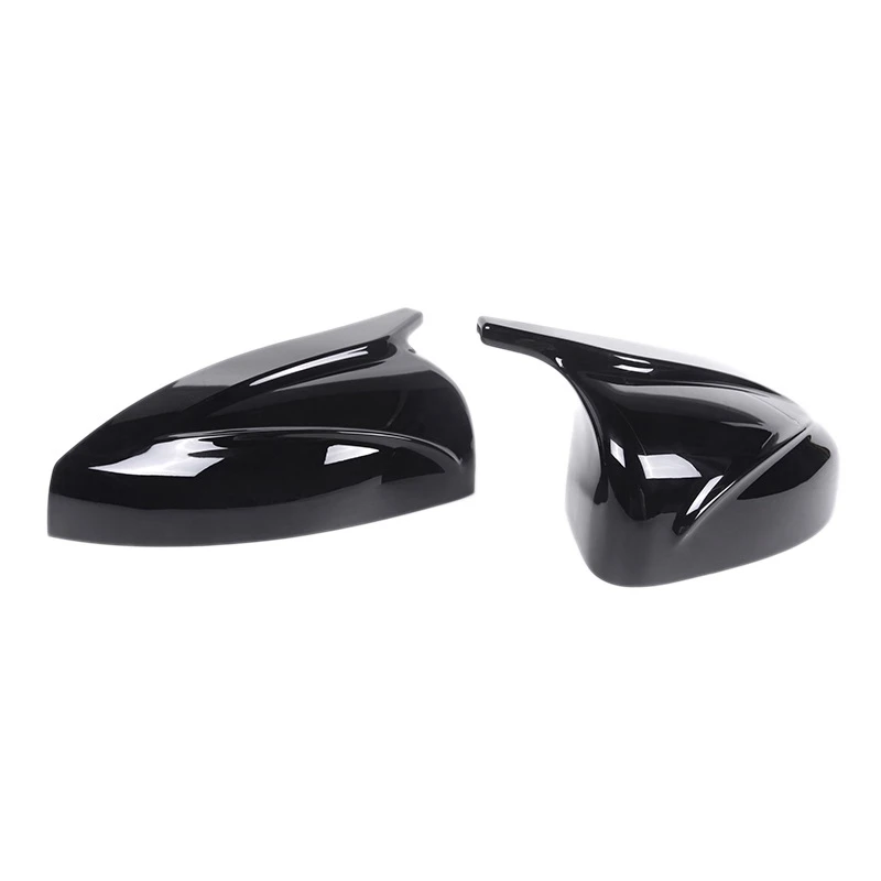 

Side Rear View Mirror Cover Replaceable No Lane Assist Hole for A3 S3 2014-2020 Glossy Black Side Wing Mirror Cap