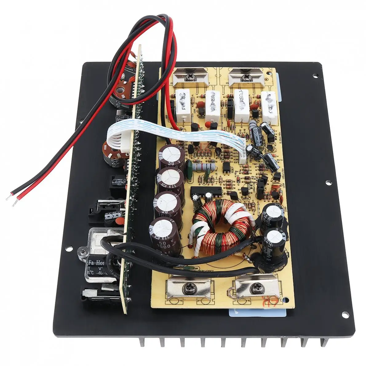 12V 1000w черный Мощность Фул высокое автомобильный сабвуфер усилитель доска бас