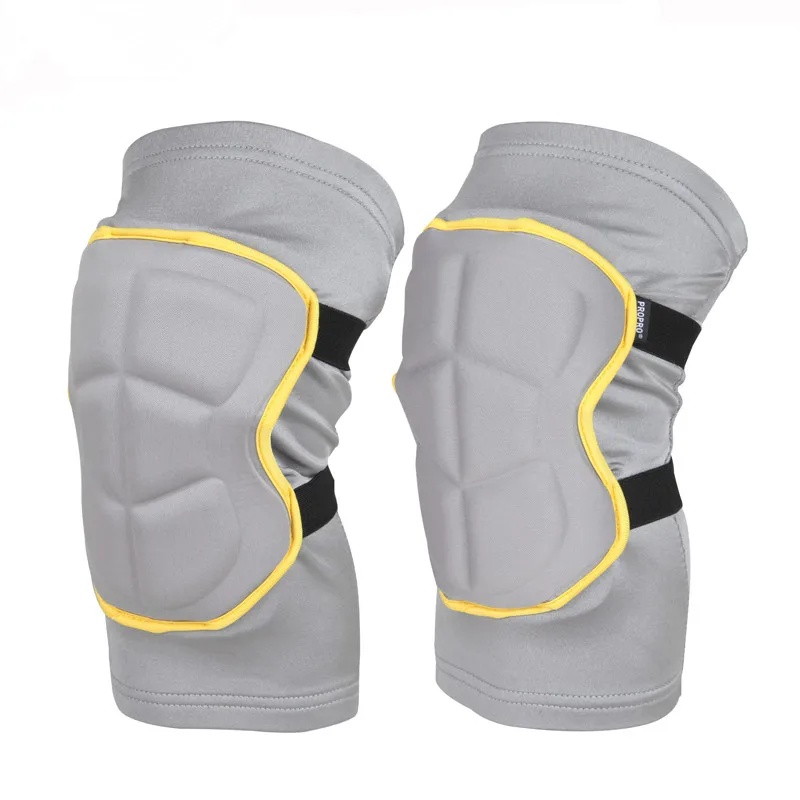 Best Snowboard diz pedleri çok katmanlı kalınlaşmış Lycra sünger kayak paten geri çekilebilir tasarım hokey koruyucu donanım