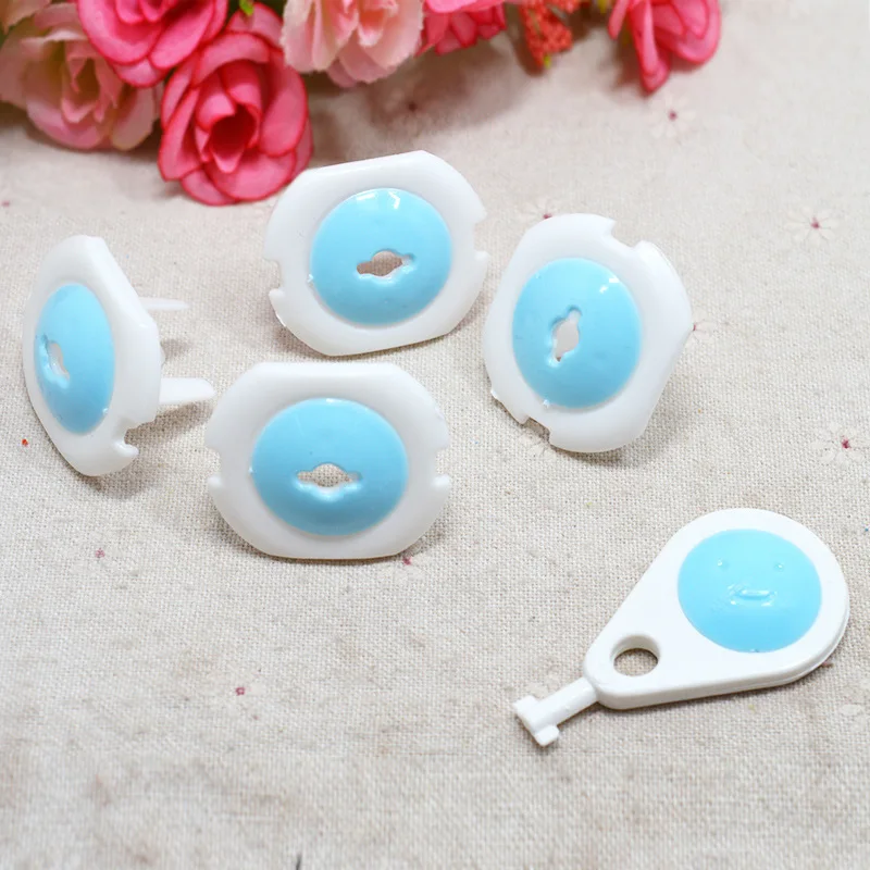 6 шт/лот Безопасность ребенка электрическая розетка с защитой штекеров Защитная