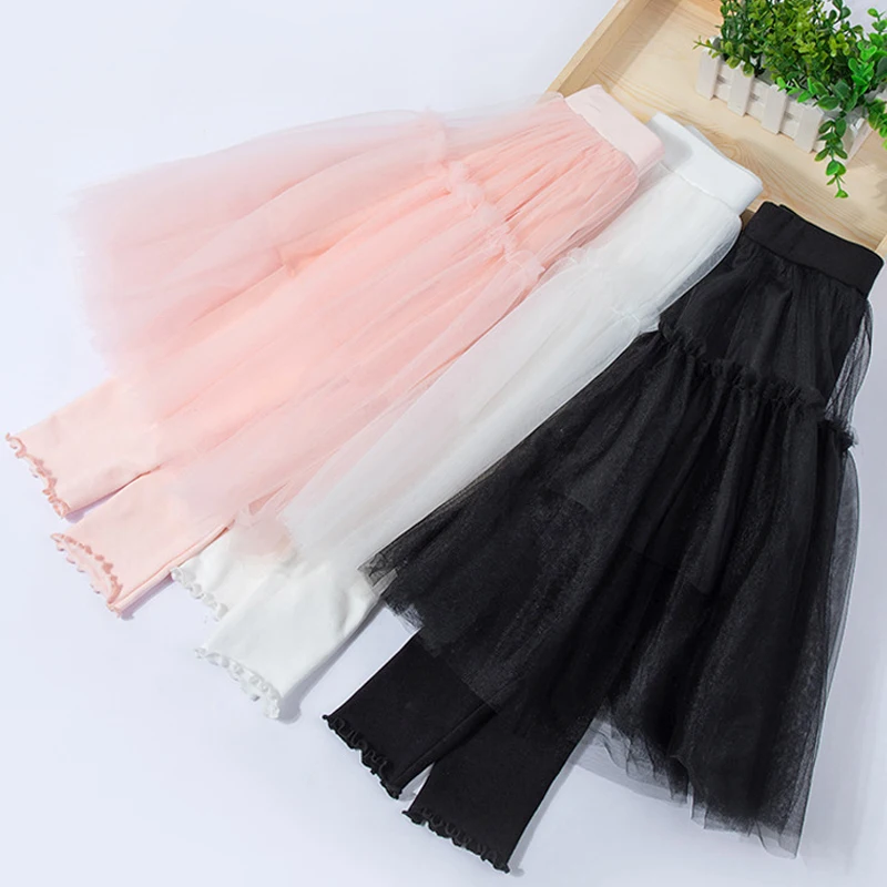

Autumn Winter Girls Pants Culottes Multi Colors Skirt-pants Kids Leggings Teen Baby Girl Ballet Cake Skirts Trousers