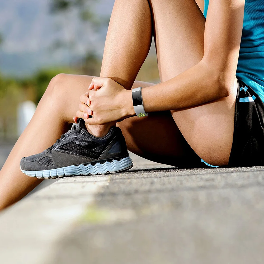 Joyozy стильные удобные дышащие мужские и женские для Fitbit серии charge 2 двухцветные