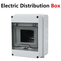 5ways household outdoor waterproof circuit breaker distribution box electrical distribution box waterproof junction wire box