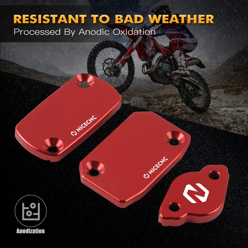 

NiceCNC Brake Clutch Reservoir Cap Set Cover Guard for Beta 250 300 350 400 500 RR RR-S 4T 2013-2021 X-Trainer 300 2015-2022