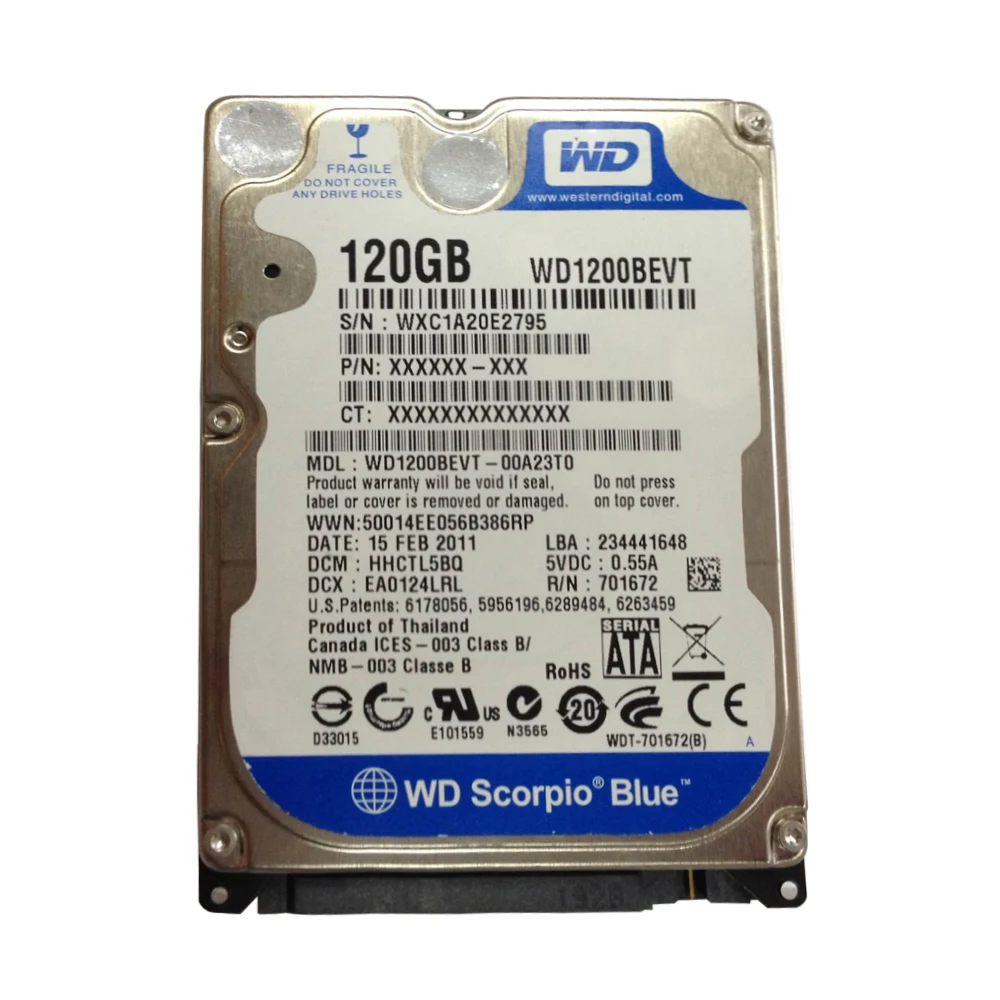 Жесткий диск OSTENT 120 ГБ HDD + кронштейн для Sony PS3 супер тонкий|Жёсткие диски и боксы HDD|