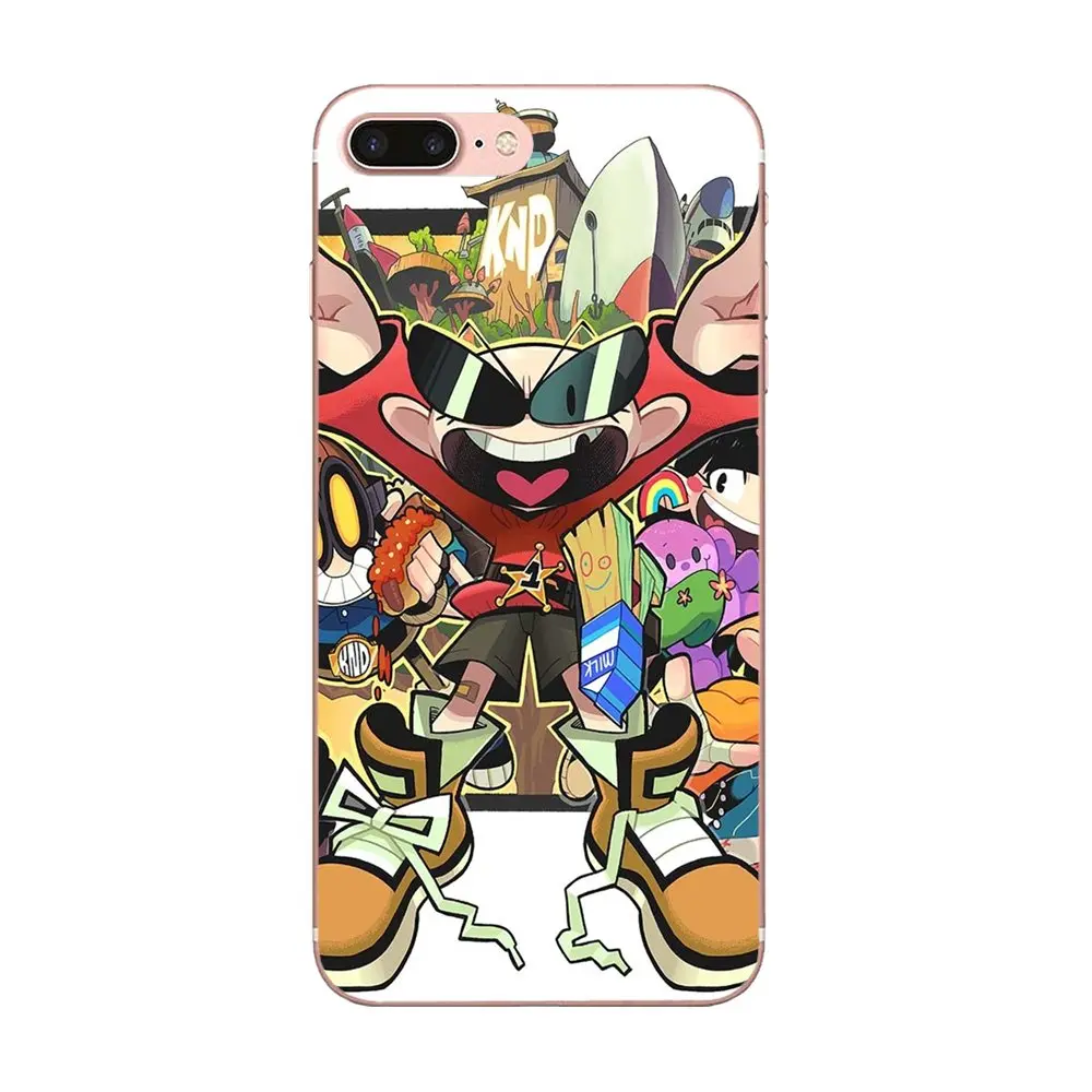 Роскошный чехол для мобильного телефона с мультяшным рисунком Codename Kids Next Door Apple