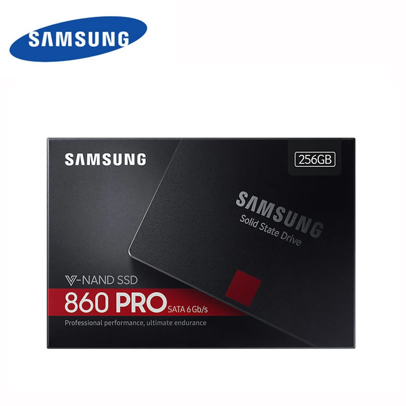 Внутренний твердотельный диск SAMSUNG SSD 860 PRO 256 ГБ 512 HDD жесткий SATA 3 2 5 HHD для ноутбука