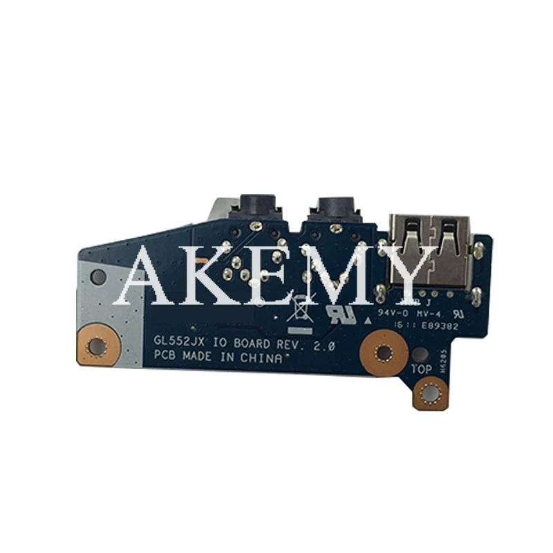 USB плата аудио разъем для ASUS GL552 GL552J GL552JX ZX50J ноутбук 100% TESED OK Бесплатный