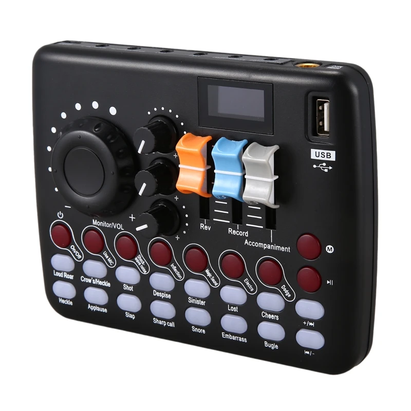 USB звуковая карта мобильный телефон компьютер Прямая трансляция Оборудование