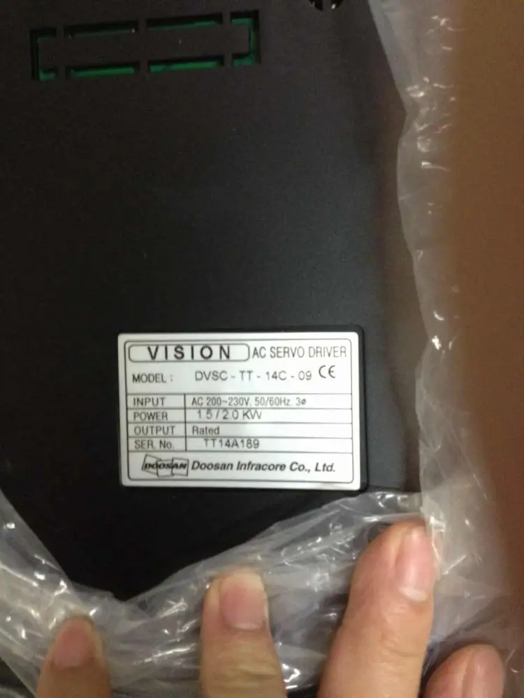 

DVSC-TT-14C-09 Doosan Vision AC Servo Driver / Drive New In Box