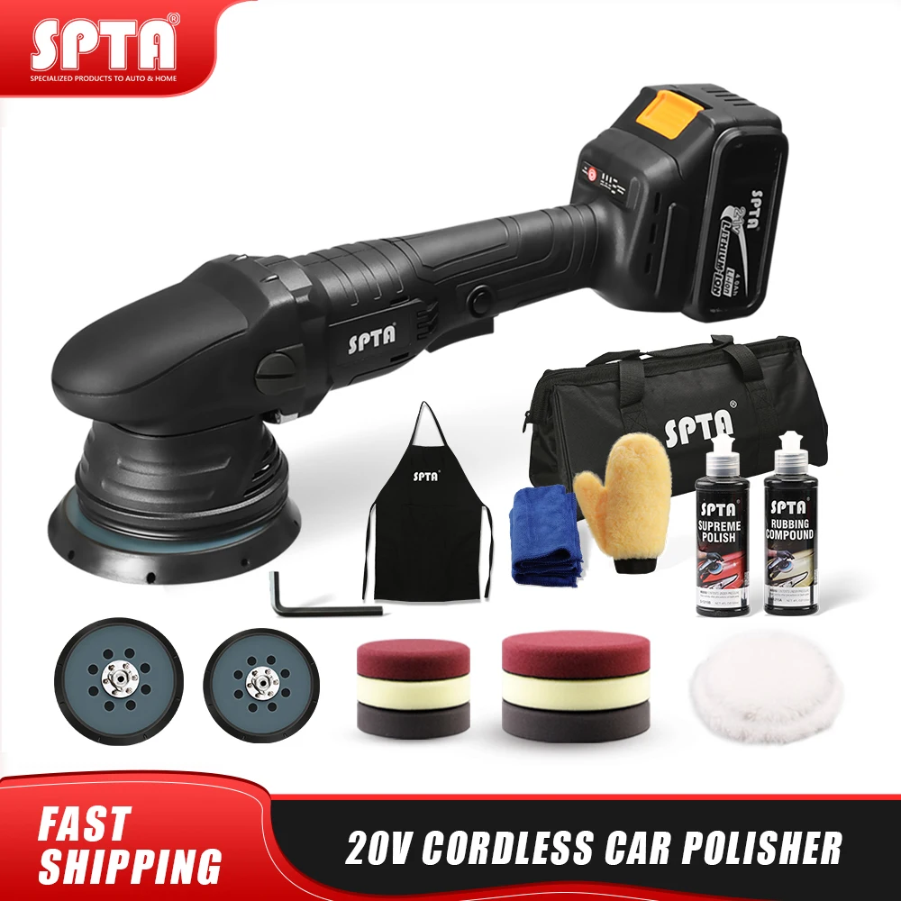 ЗИП 20V аккумуляторная) полировальная машинка для автомобилей с - Цена: 12 806,69 - 15 066,83 руб.