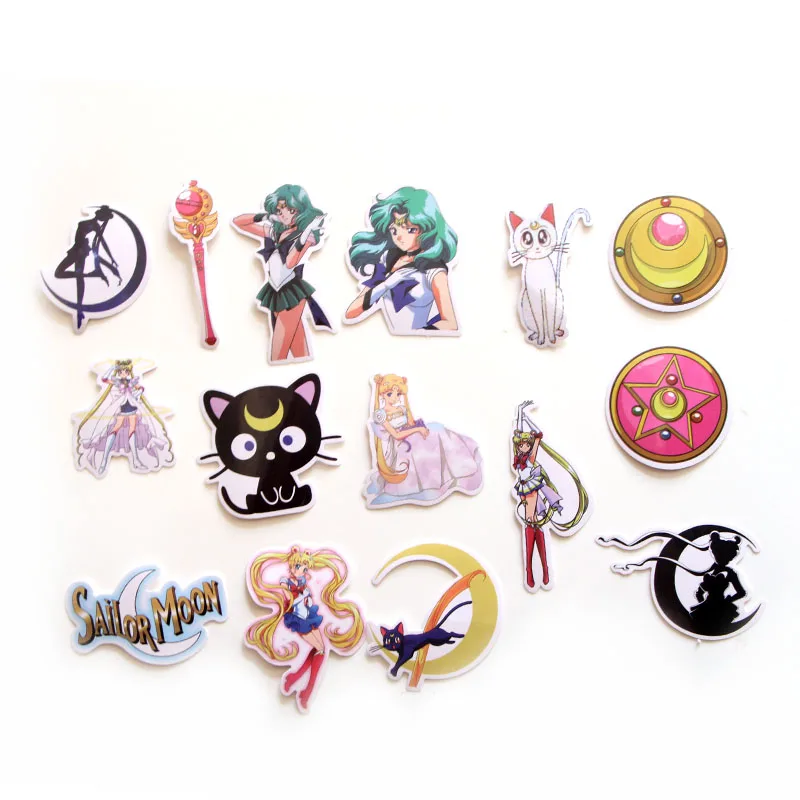 

CA81 Wholesale 20 Sets /Lot Anime Girl Sticker For Hand Account Cute Skateboard Luggage Decal Sticker Laptop Sticker