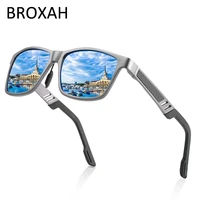 retro polarized sunglasses men 2020 driving glasses mens mirror lens aluminium magnesium frame eyewear uv400 oculos masculino