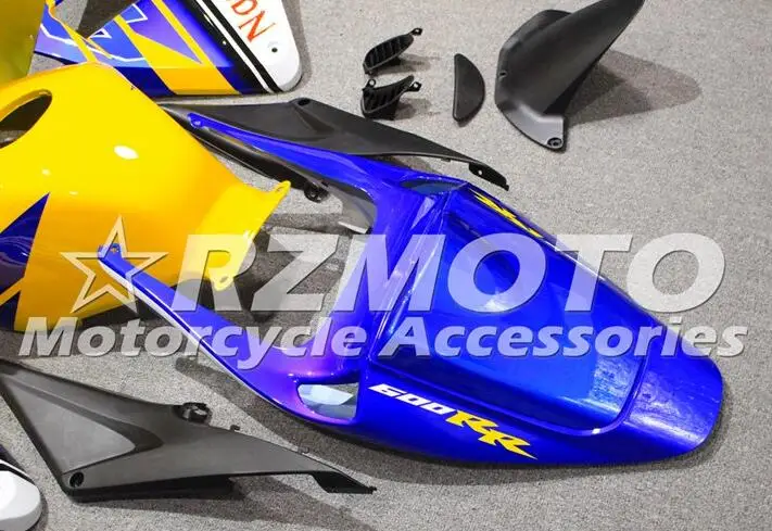 

New ABS whole Motorcycle Fairings Kit Fit for HONDA CBR600RR F5 2005 2006 CBR600 05 06 Custom Free yellow blue
