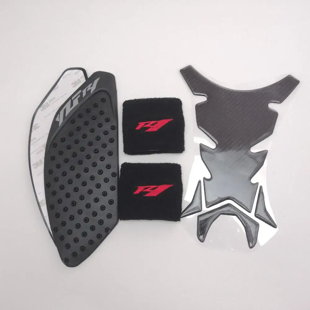 Центральный резервуар для Yamaha YZF R1 2009 2014 из углеродного волокна защитная наклейка