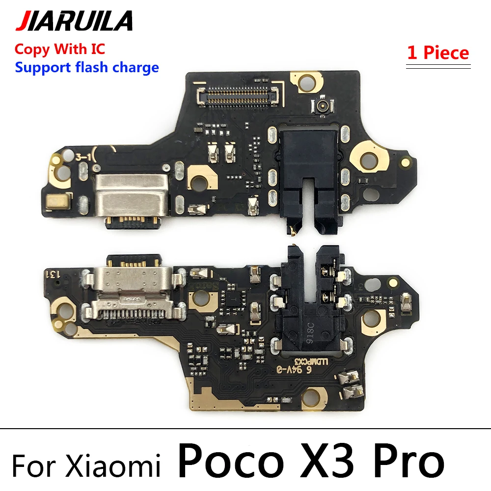 Новый оригинальный USB-разъем для зарядки гибкий кабель Xiaomi Mi Poco X2 X3 Pro M3 Redmi Note 8T 9 9S |