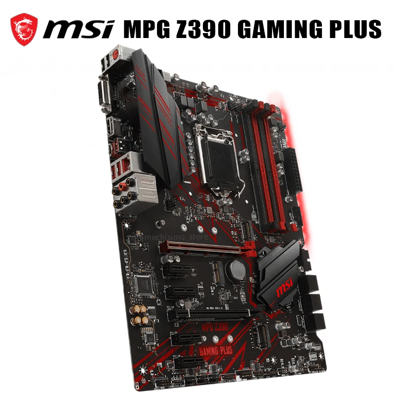 Preise MSI MPG Z390 GAMING PLUS Motherboard LGA 1151 Unterstützung./9th-Gen Core I9 I7 I5 I3 Cpu DDR4 64GB DVI Desktop Z390 Placa-Mãe 1151
