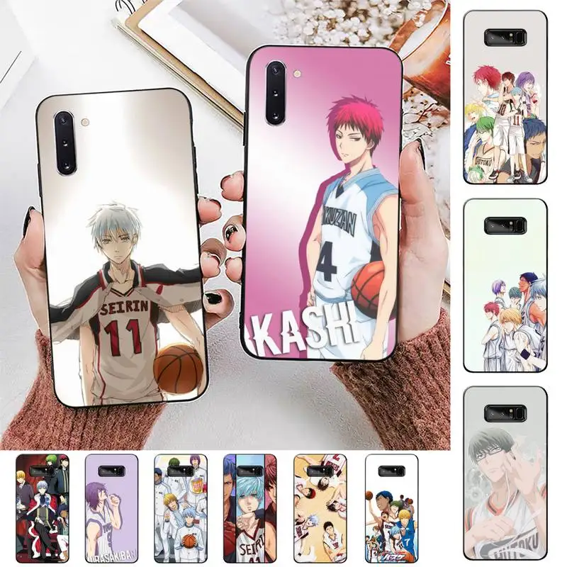 

FHNBLJ Kuroko No Basket Phone Case for Samsung Note 5 7 8 9 10 20 pro plus lite ultra A21 12 72