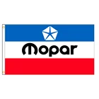 Mopar логотип мотоцикла флаг украшение Баннер полиэфирная Односторонняя печатная гоночного автомобиля игровой флаг