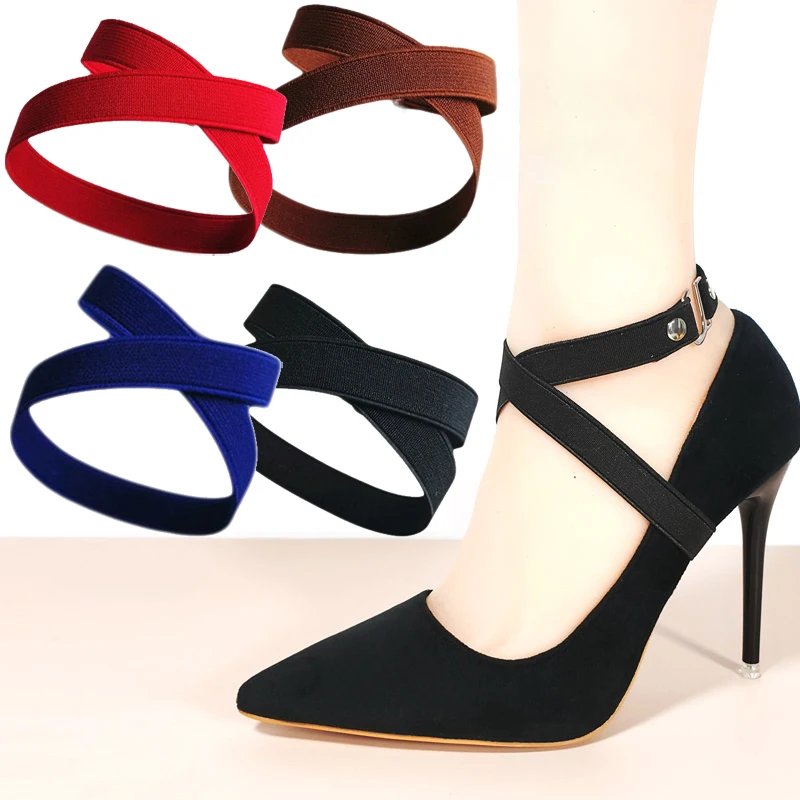 

1 Pair High Heels Bundle Shoelace Holding Loose Anti-skid Straps Women Lace Shoes Band Shoe Accessories