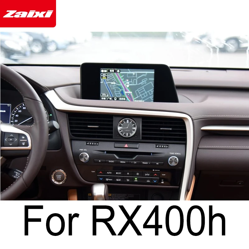 ZaiXi для Lexus RX 400h RX400h 2015 ~ 2018 Android Автомобильная GPS навигация карта мультимедийный