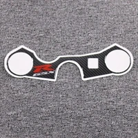 CLAMP STICKER Крышка топливного бака из углерода наклейка накладка вилка тройной дерево верхний зажим наклейка для SUZUKI GSXR 600 750 2006 2007 2008 2009 2010 2011 2012 - Цвет: CLAMP STICKER