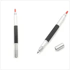 1 шт. наконечник из вольфрамовой стали 1,45 см наконечник из вольфрамовой стали клипса ручка из керамики стеклянная оболочка металлические строительные маркировочные инструменты