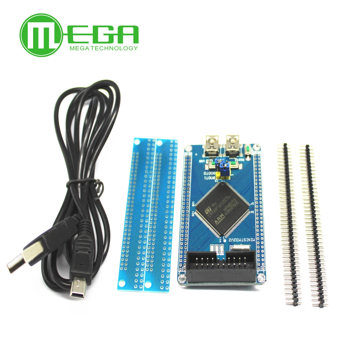 Системная плата STM32F103ZET6 системная STM32 макетная минимальная плата|Интегральные