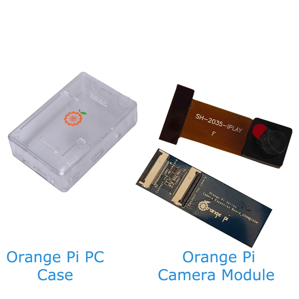 Акриловый чехол для ПК Orange Pi прозрачная крышка + модуль камеры широкий угол 1080P с